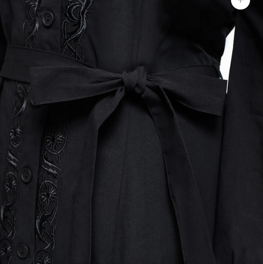Disturbia - Letavia Embroidered Mini Shirt Dress - 6 - Picture 4 of 7